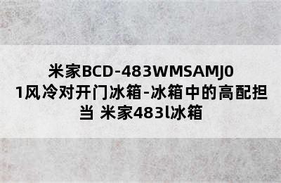 米家BCD-483WMSAMJ01风冷对开门冰箱-冰箱中的高配担当 米家483l冰箱